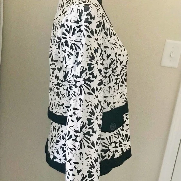 Joseph Ribkoff Black/White Jacket Style 202367 Size 14